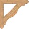 Ekena Millwork Funston Arts & Crafts Smooth Bracket, Western Red Cedar, 5 1/2"W x 44"D x 44"H BKT06X44X44FST03SWR - alternate 4